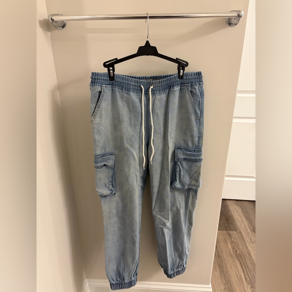 Women’s Jean Cargo Jogger Pants